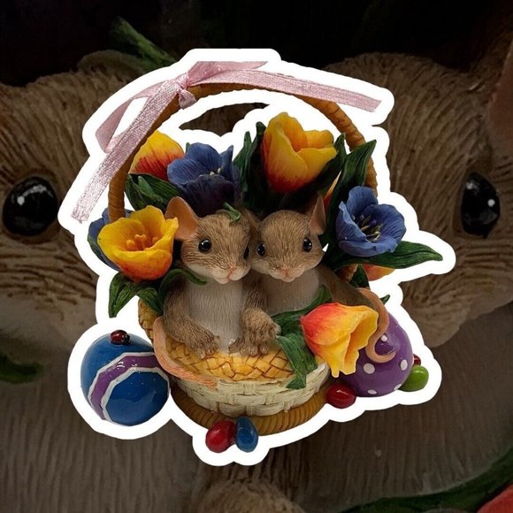 Charming Tails by Fitz and Floyd "You're Everything I Will Ever Need" Figurine - Picture 7 of 16